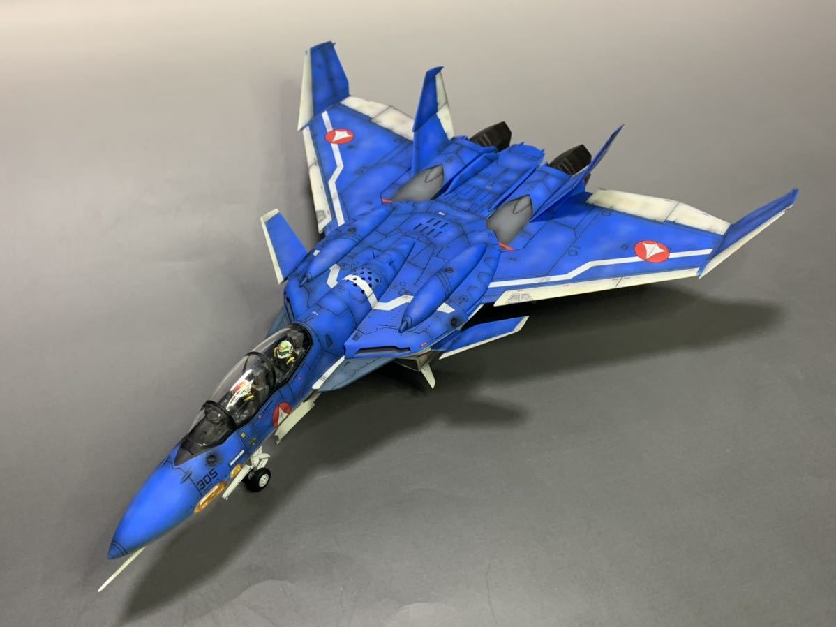 ハセガワ 1/72 VF-0Dフェニックス 工藤シン機 塗装完成品 ハセガワ 1/72 VF-0Dフェニックス 工藤シン機 塗装完成品