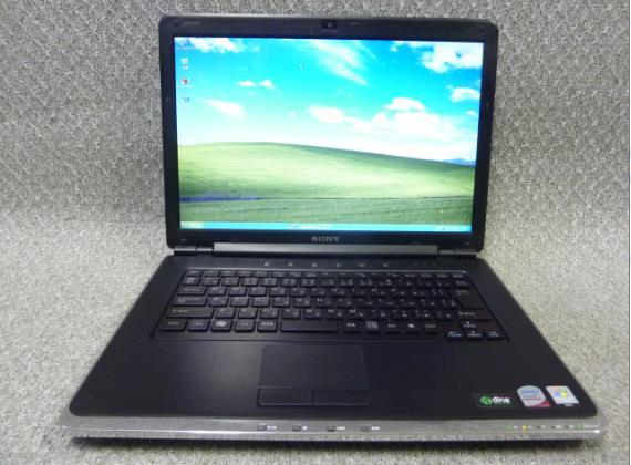 ★WinXP・7・10 OS選択可 14.1”ノートPC Sony VGN-CR90HS PCG-5J5N ★ Core2 Duo T7500/2GB/160GB/DVDRAM/無線/Webカメラ/便利ソフト/1526_画像1