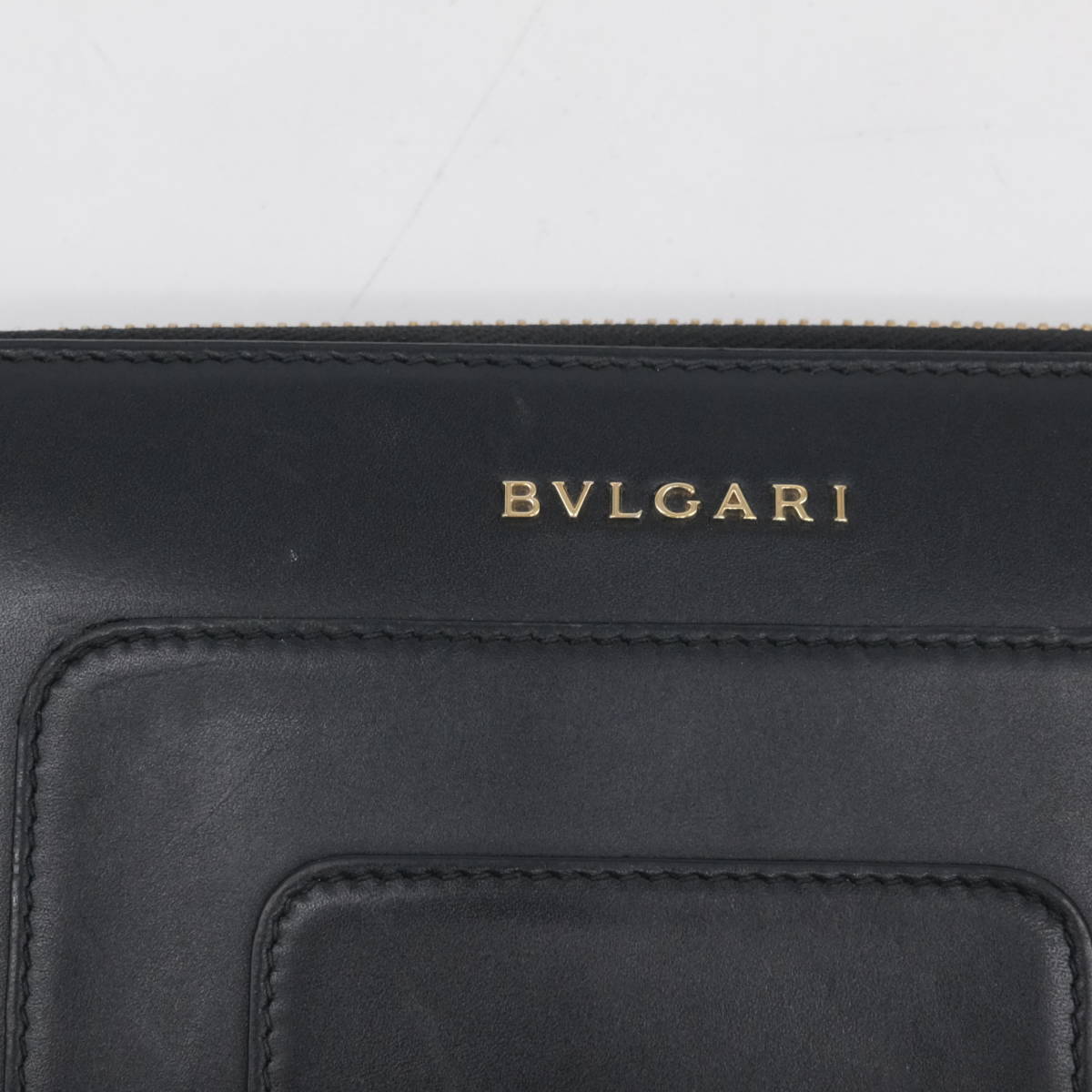 BVLGARI ブルガリ セルペンティ 長財布 ラウンドファスナー 黒