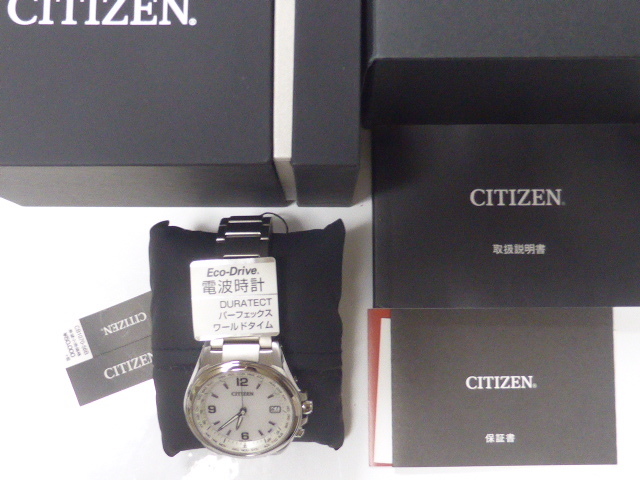 日本製】 シチズン CITIZEN (A051 新品未使用 メンズ 電波時計 CB1070