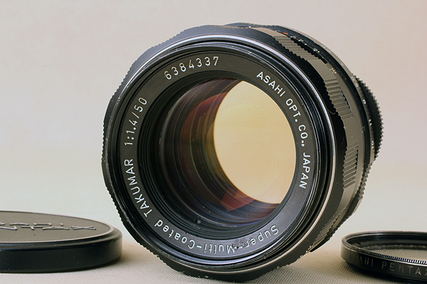 完動良品♪】 ASAHI PENTAX SMC TAKUMAR 50mm F1.4 M42 262 Super