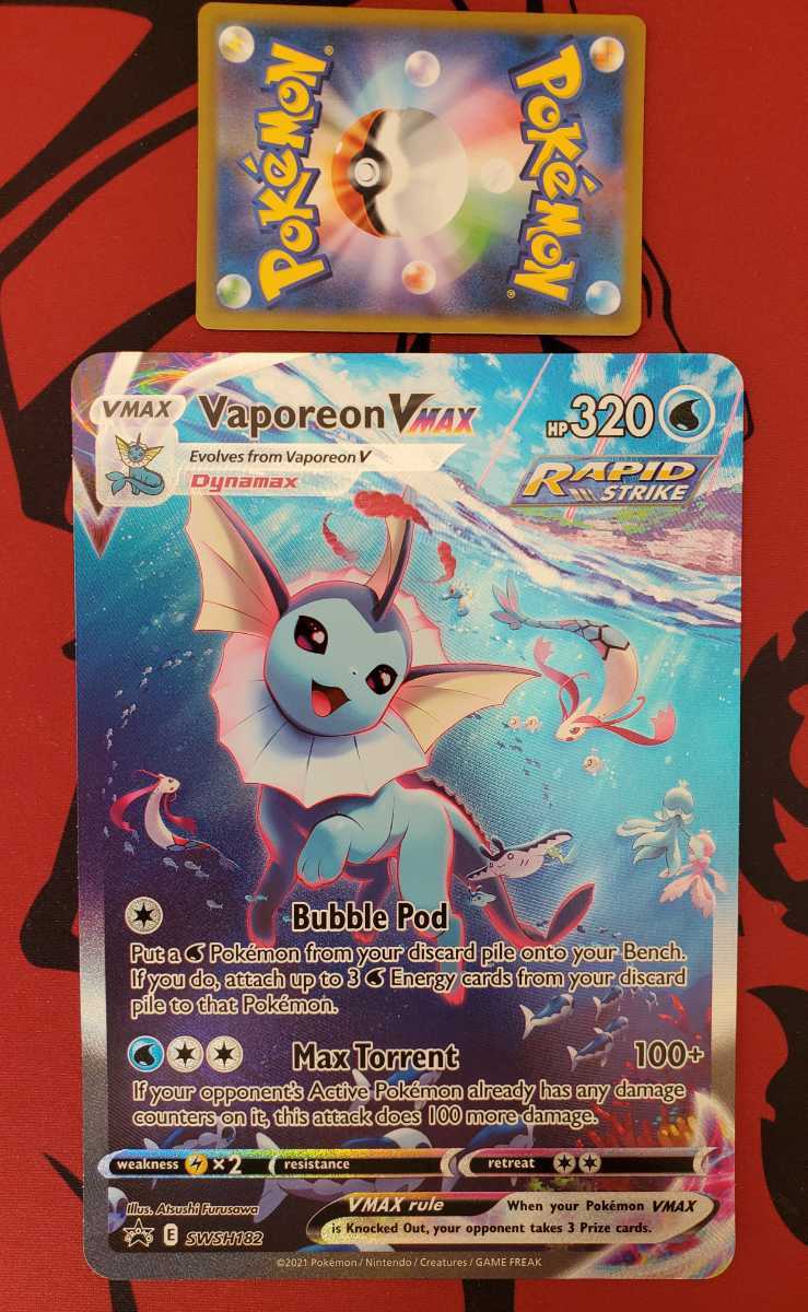ポケモンカード 夏ポケカ 海外版 ブースターVMAX シャワーズVMAX ポケモンカード 夏ポケカ 海外版 ブースターVMAX シャワーズVMAX