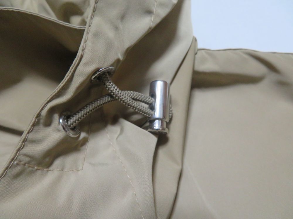 ■新品【マッキントッシュ】極上ステンカラー フード付 ナイロン GM-043B ベージュ 40(L) #1 MACKINTOSH_画像9