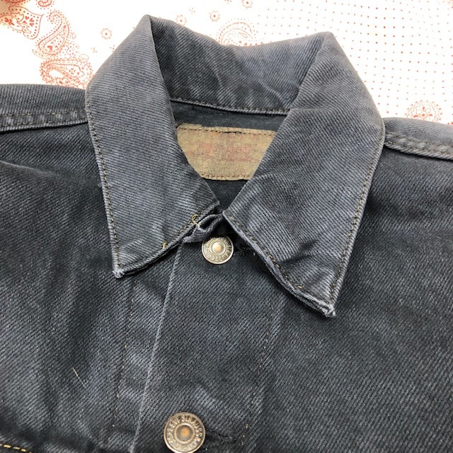 USA古着 70s~80s USA製 Levis 70506 後染め デニムジャケット USA古着 70s~80s USA製 Levis 70506 後染め デニムジャケット