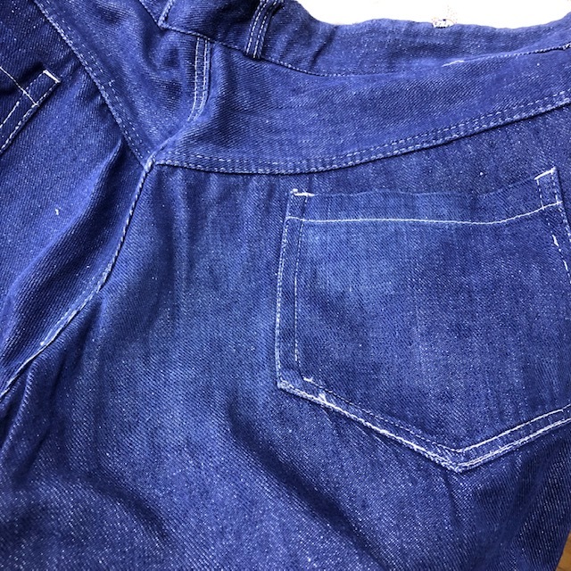 野花 卯月 ユーロ Vintage 60s~70s ワークデニムパンツ 48 ヨーロッパ