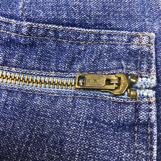 ユーロ古着 Vintage 70s ワークデニムパンツ 24 ヨーロッパ古着 ワーク
