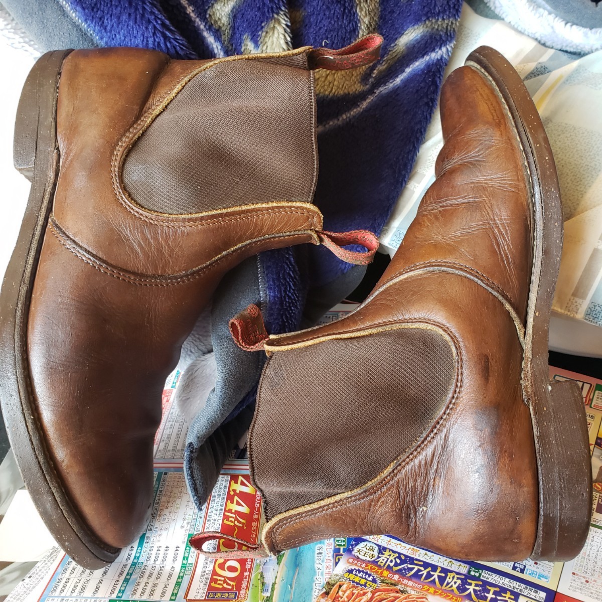 REDWING レッドウィング 8191 サイドゴア SIDEGORE ブーツ boots 皮革 7.5E レザー leather