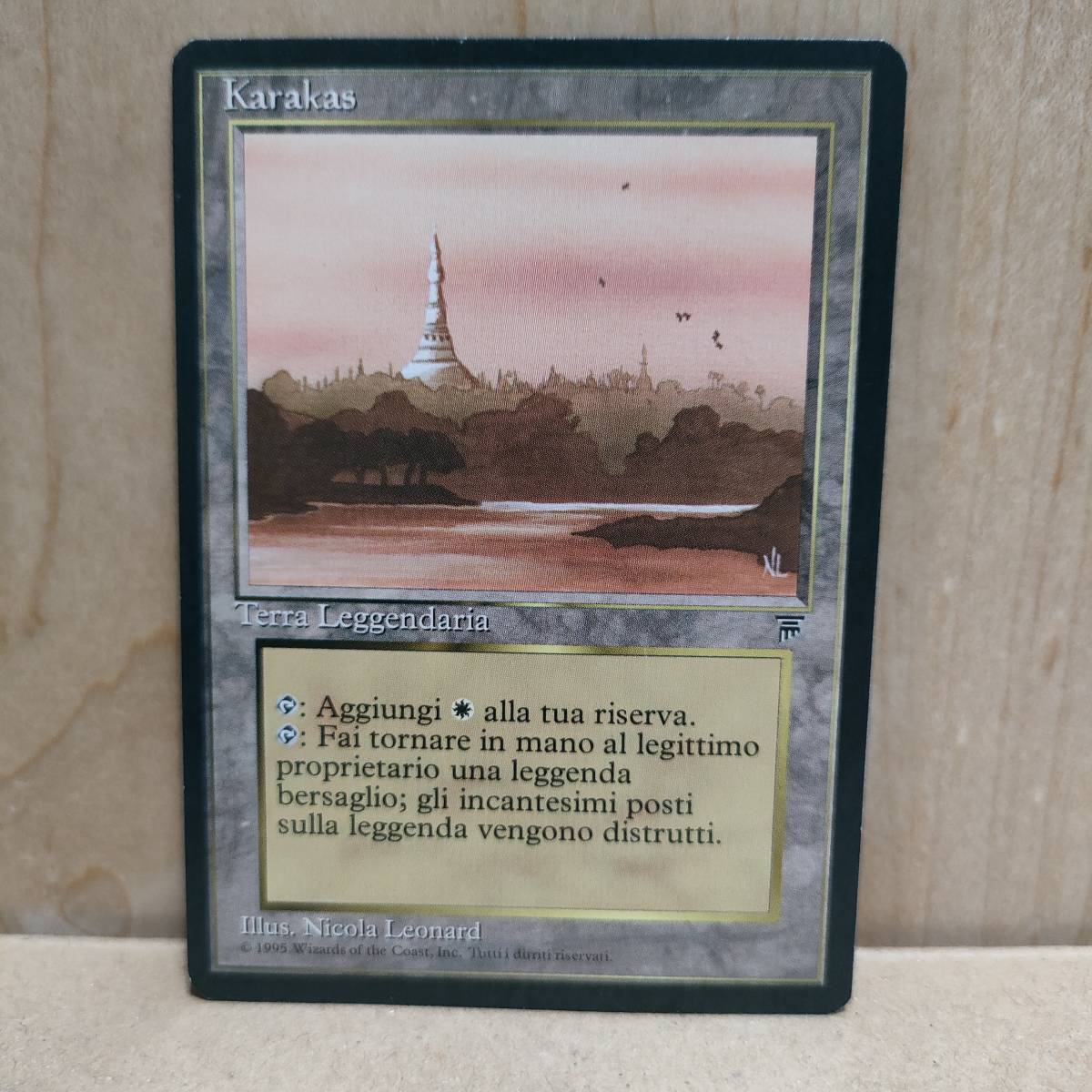 激安 MTG 【IT】《カラカス/Karakas》[LEG] 土地U 全ての商品同