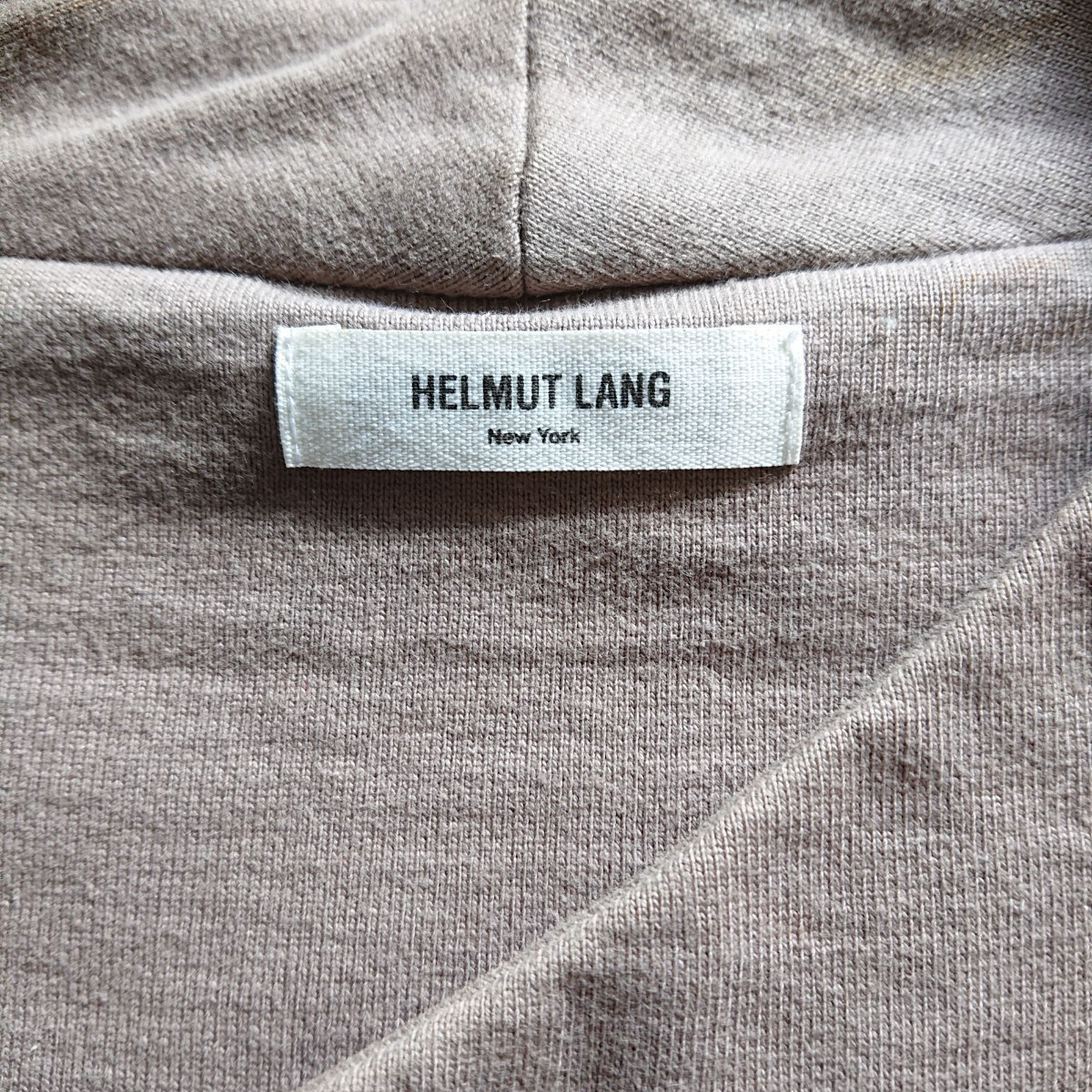 HELMUT LANG スウェット ライダースブルゾン パーカー ジャケット ヘルムートラング