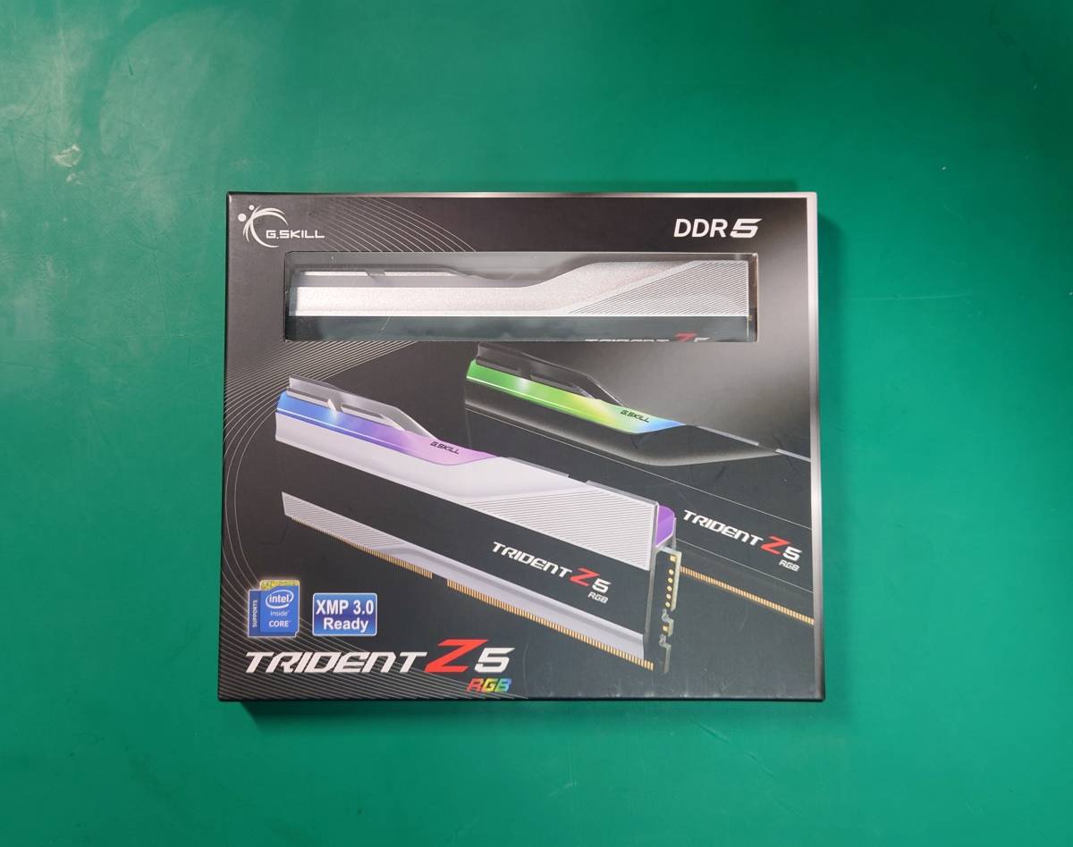 ◇G.Skill Trident Z5 RGB DDR5-6000MHz CL36-36-36-76 1.3V 32GB