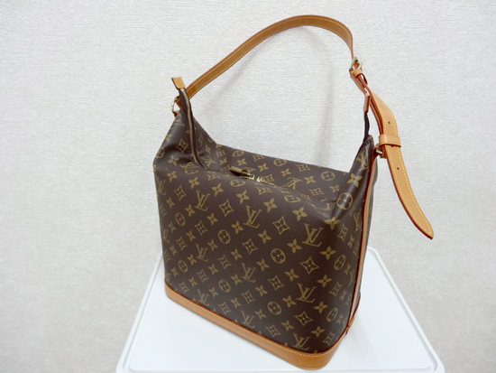 本物 LOUIS VUITTON ルイヴィトン モノグラム アムファースリー M47275 シャロンストーンコラボ ショルダーバッグ 西岡店 _画像2