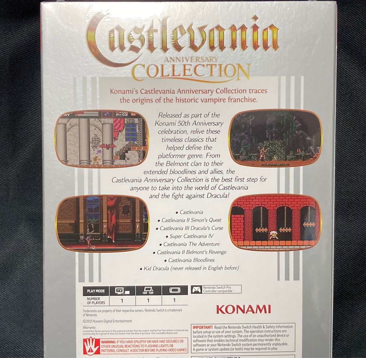 悪魔城ドラキュラ アニバーサリーコレクション　Castlevania Anniversary Collection