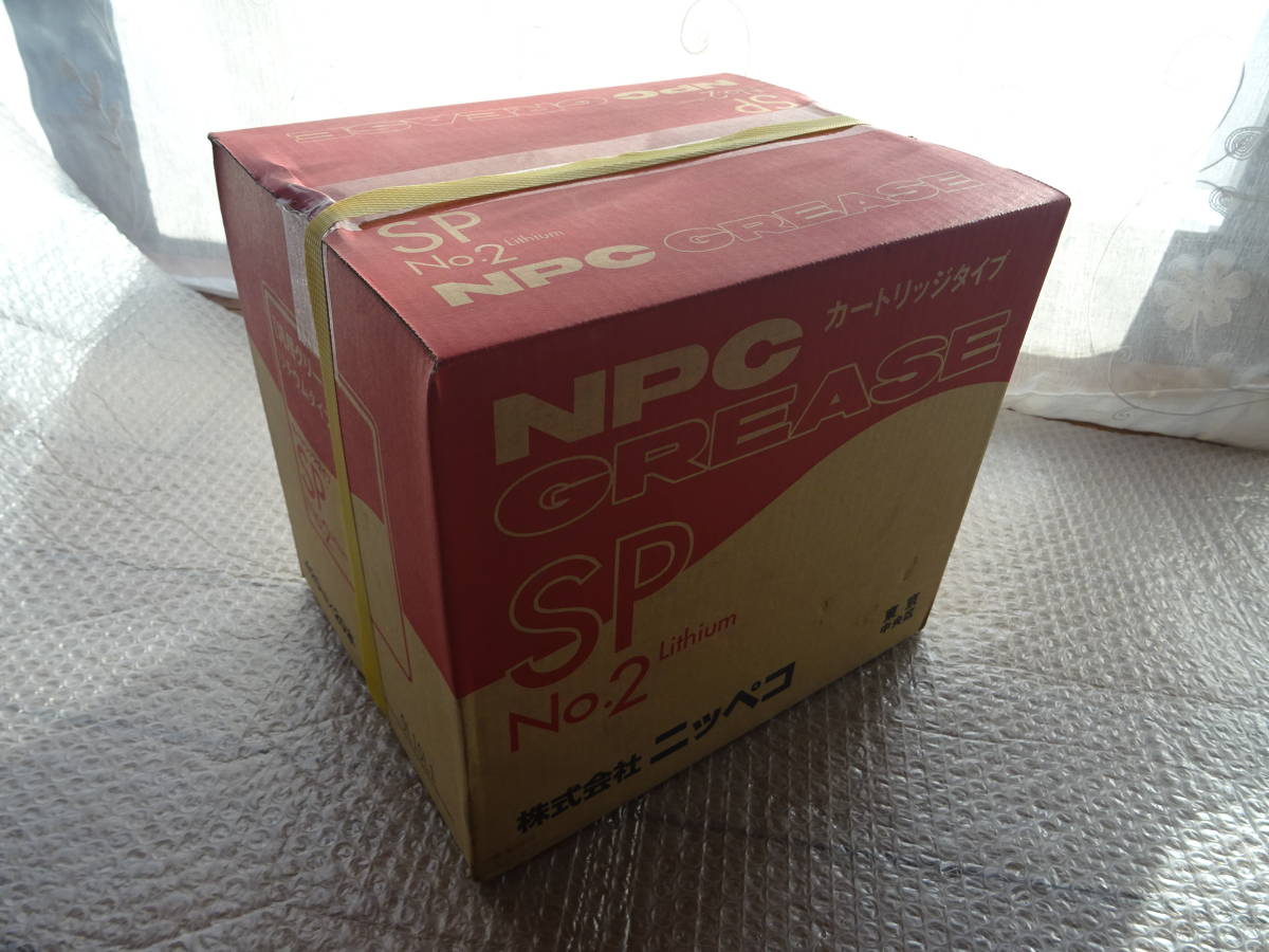 新品☆ニッペコ NPC GREASE SP No.2 汎用グリース カートリッジタイプ 420ml×20本 箱売り_画像2