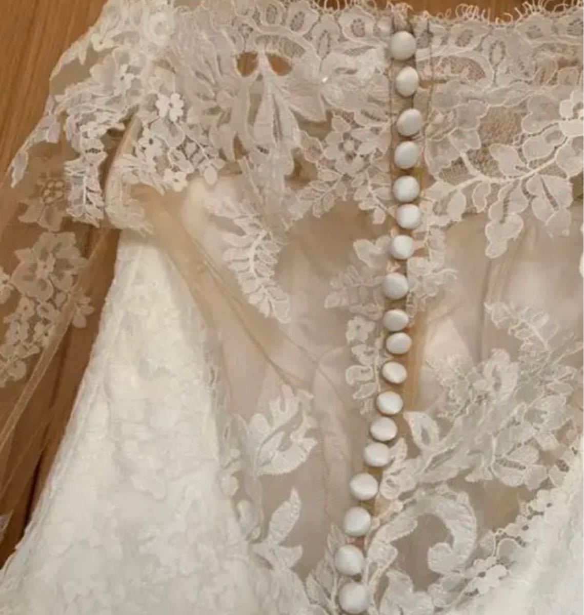 元値35万円 7〜9号位 プロノビアス kimba ウェディングドレス 元値35万円 7〜9号位 プロノビアス kimba ウェディングドレス