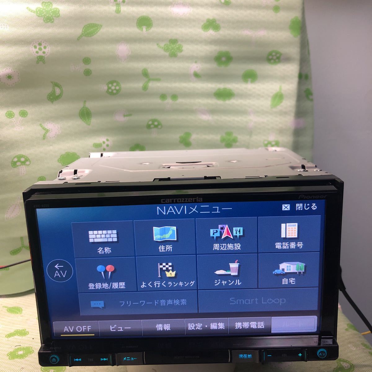 カロッツェリア AVIC-RZ09 フルセグ DVD Bluetooth 地図データ2016年 カロッツェリア AVIC-RZ09 フルセグ DVD Bluetooth 地図データ2016年