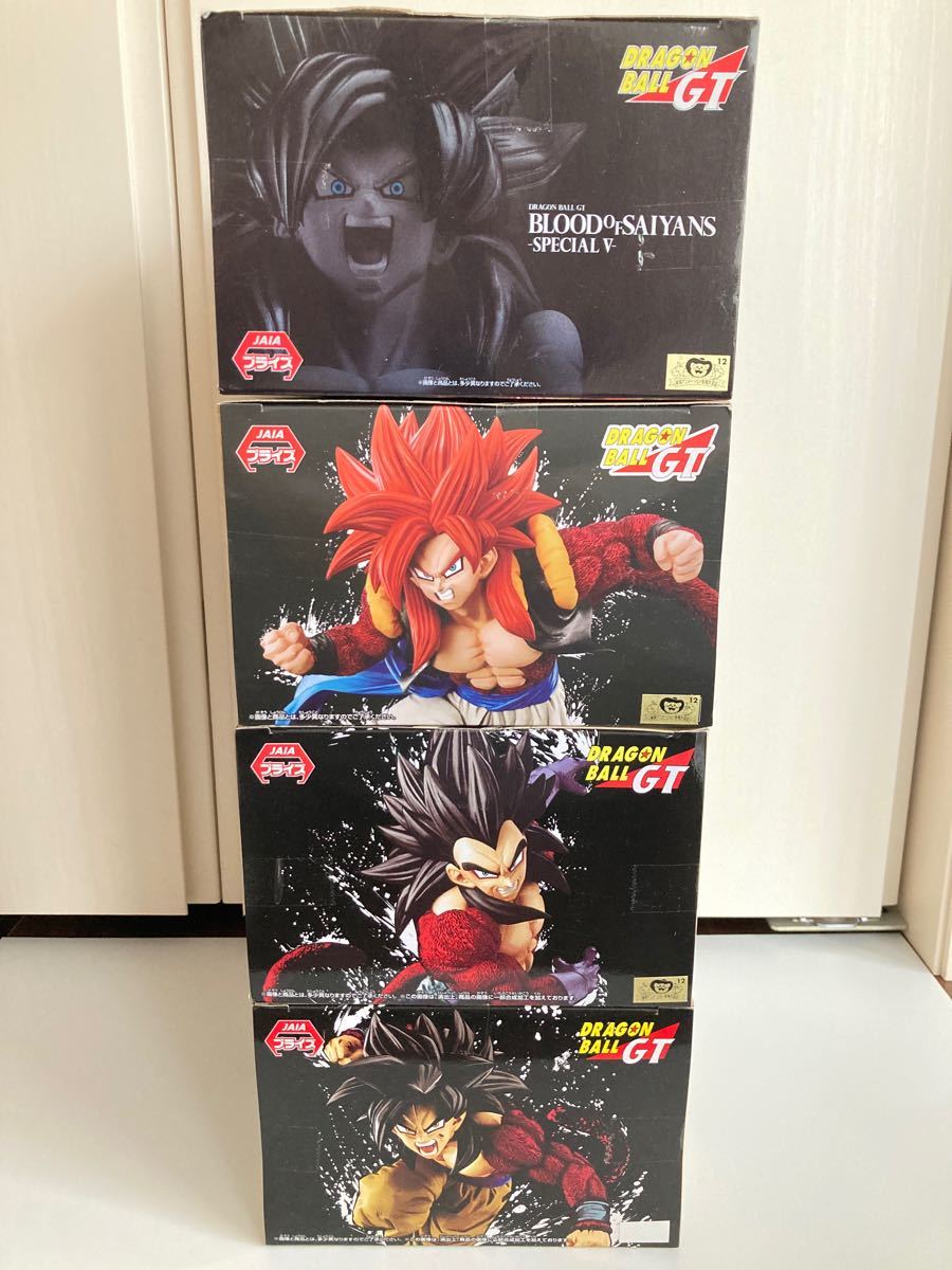 ドラゴンボールGTフィギュア 超人技画 BLOODY OF SAIYANS 4体 ドラゴンボールGTフィギュア 超人技画 BLOODY OF SAIYANS 4体
