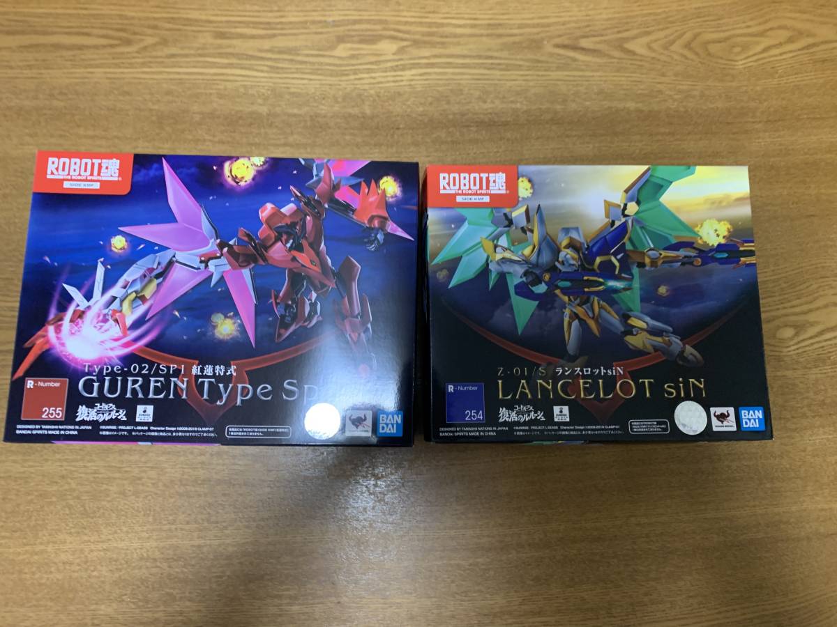 ロボット魂 ランスロットsin 紅蓮特式 セット 未開封 コードギアス www