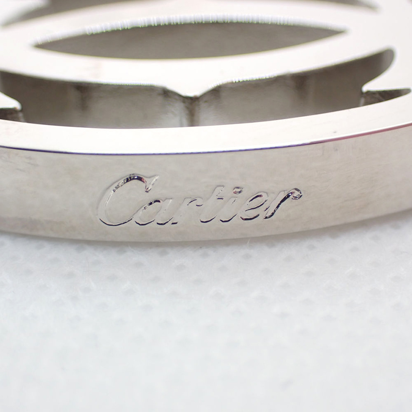 Cartier/カルティエ ステンレス シルバーカラー 2C チャーム