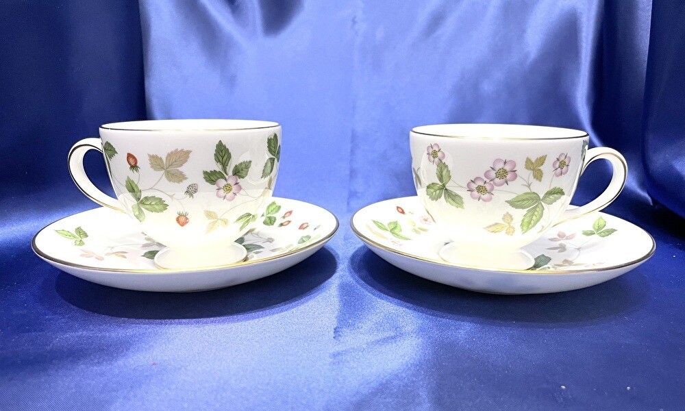 ■未使用【Wedgwood/ウエッジウッド】Bone China/WILD STRAWBERRY R4406■_画像5