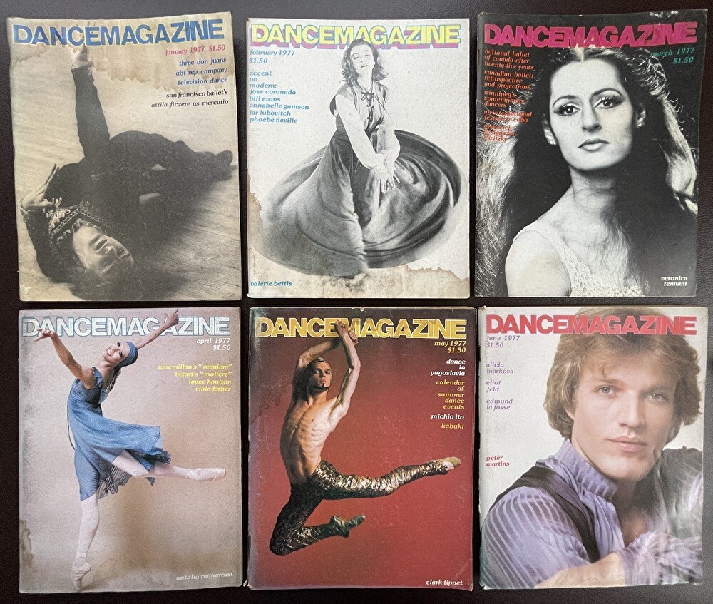 # valuable /ba Ray liking worth seeing [DANCE MAGAZINE/ Dance magazine ]24 pcs. American version #