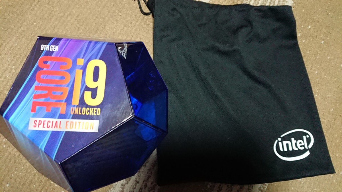 予約販売品】 動作確認済み Intel i9 9900KS Special Edition