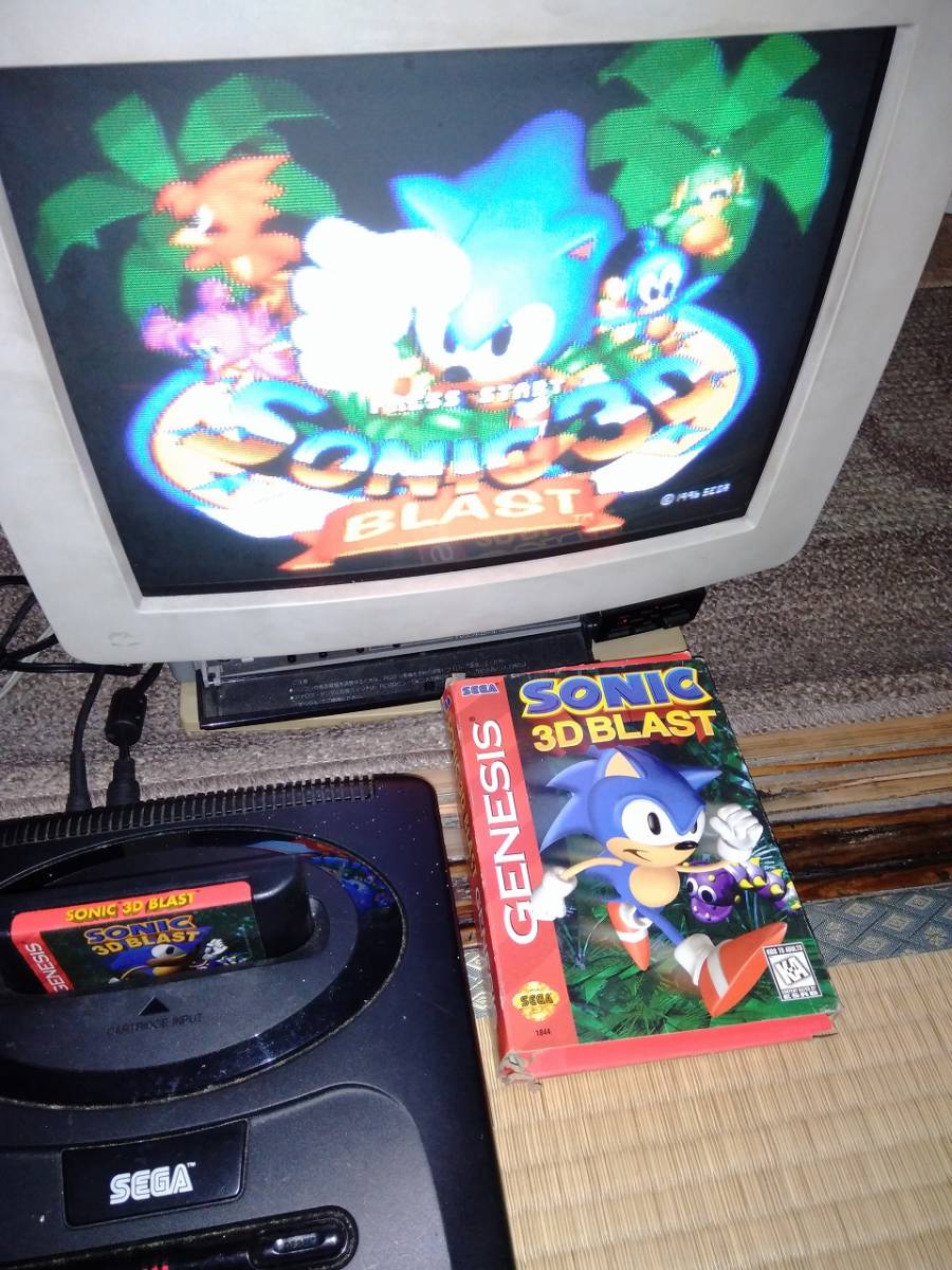  утиль SEGA GENESIS Sonic 3D Blast