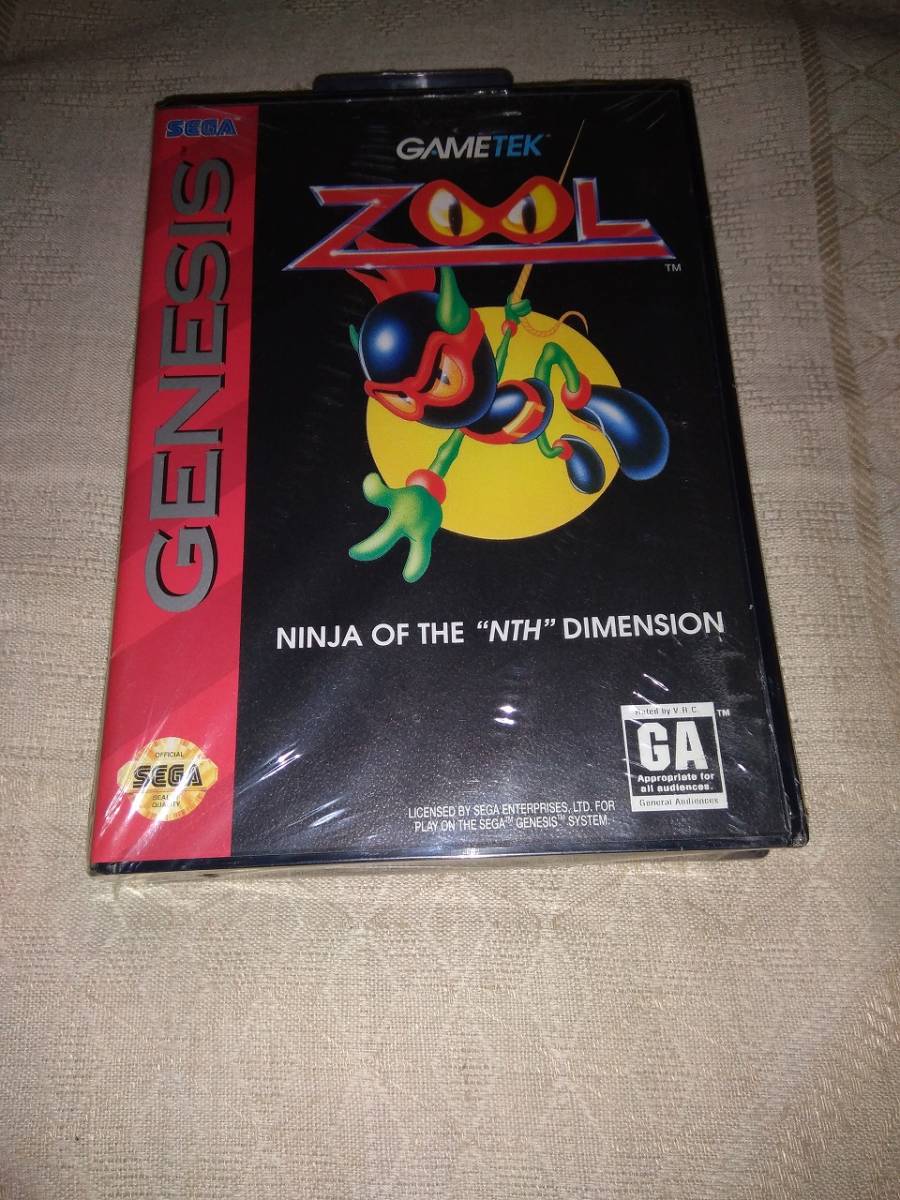 ジャンク品SEGAジェネシスZoolズールのゆめぼうけん ジャンク品SEGAジェネシスZoolズールのゆめぼうけん
