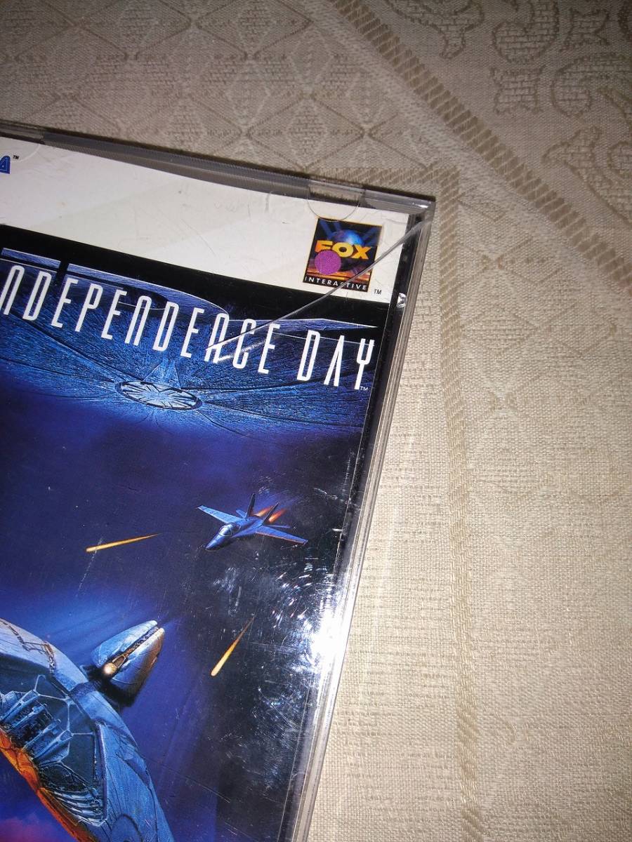 ジャンク品/海外/北米/セガSATURN Independence Dayインデペンデンス・デイ_画像3