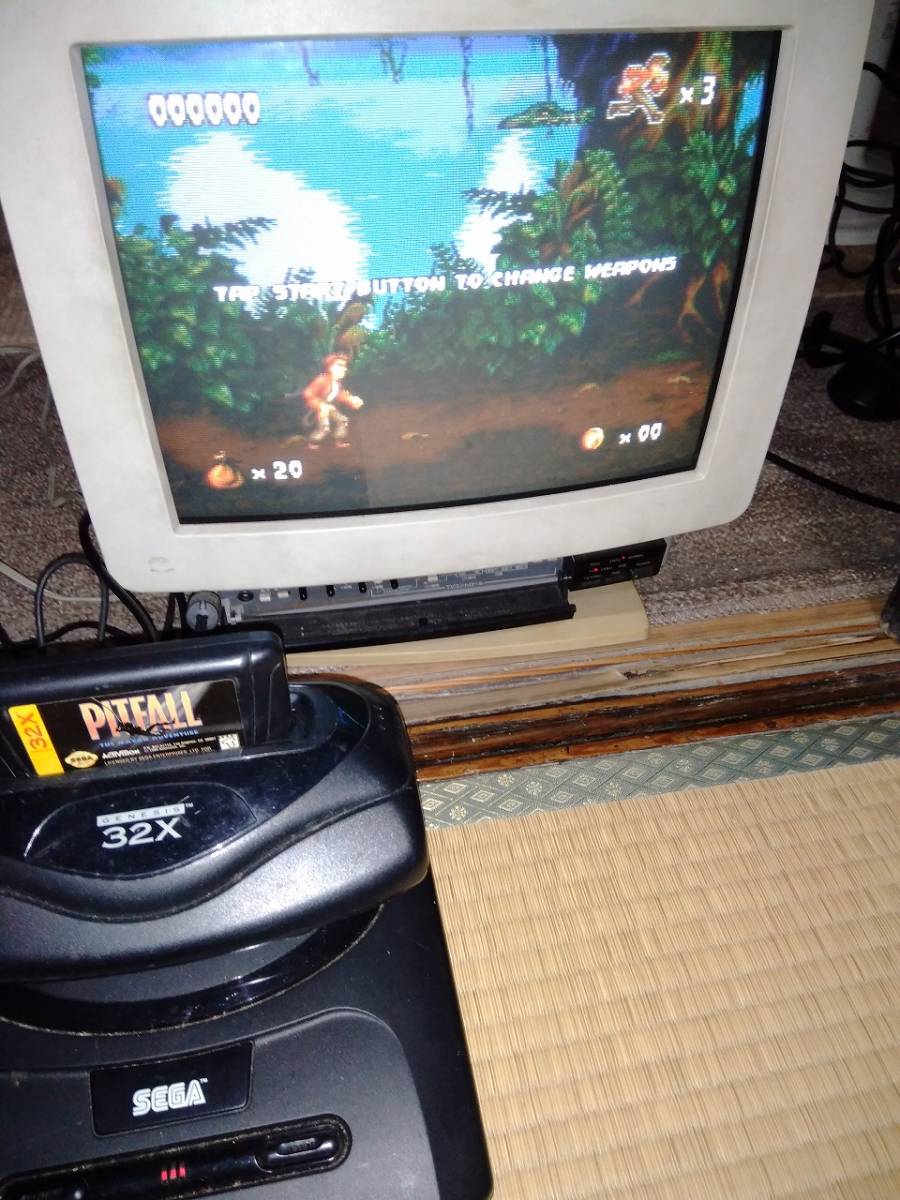  утиль SEGA GENESIS 32X./ коробка мнение нет Pitfall: The Mayan Adventure