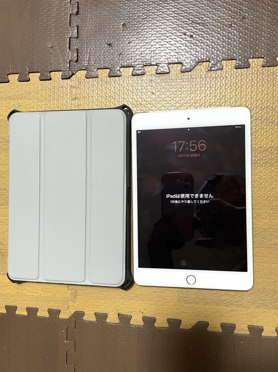 iPad mini 4 型番A1550 ケース付き ロック解除NG kayanhome.com