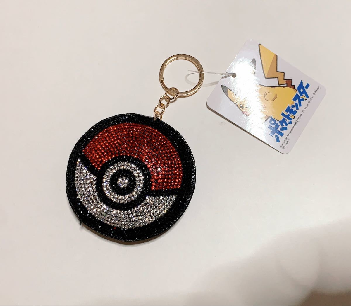 Paypayフリマ ポケモン モンスターボール ラインストーン キーホルダー Paypayフリマ ポケモン モンスターボール ラインストーン キーホルダー
