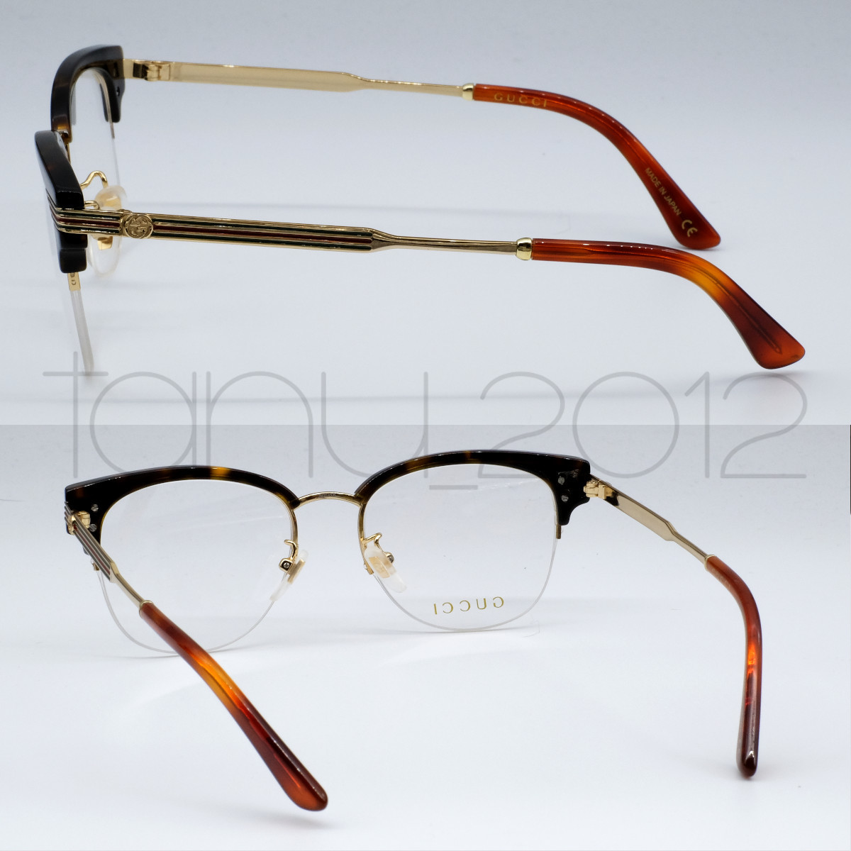 新品本物 GUCCI GG0201〇 002 べっ甲柄/ゴールド グッチ セル 新品本物 GUCCI GG0201〇 002 べっ甲柄/ゴールド グッチ セル