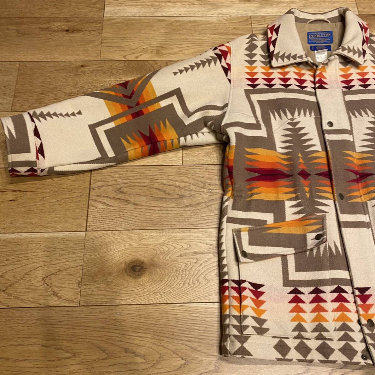 希少 PENDLETON チーフジョセフ ジャケット ネイティブ S 送料込_画像4