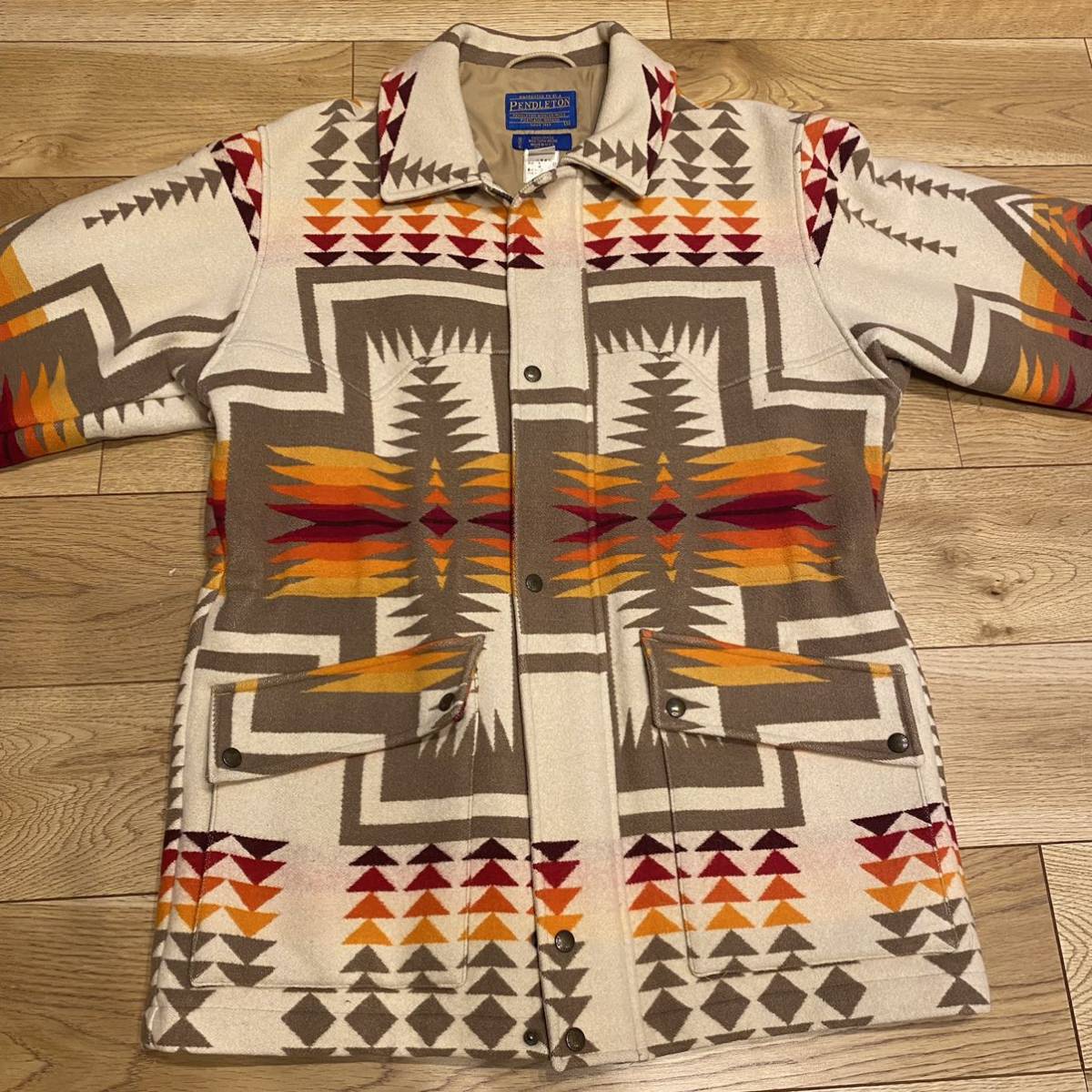 希少 PENDLETON チーフジョセフ ジャケット ネイティブ S 送料込_画像5