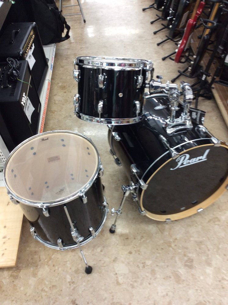 店頭引き渡し限定・】Pearl/パール ドラムセット バス、タム、フロア
