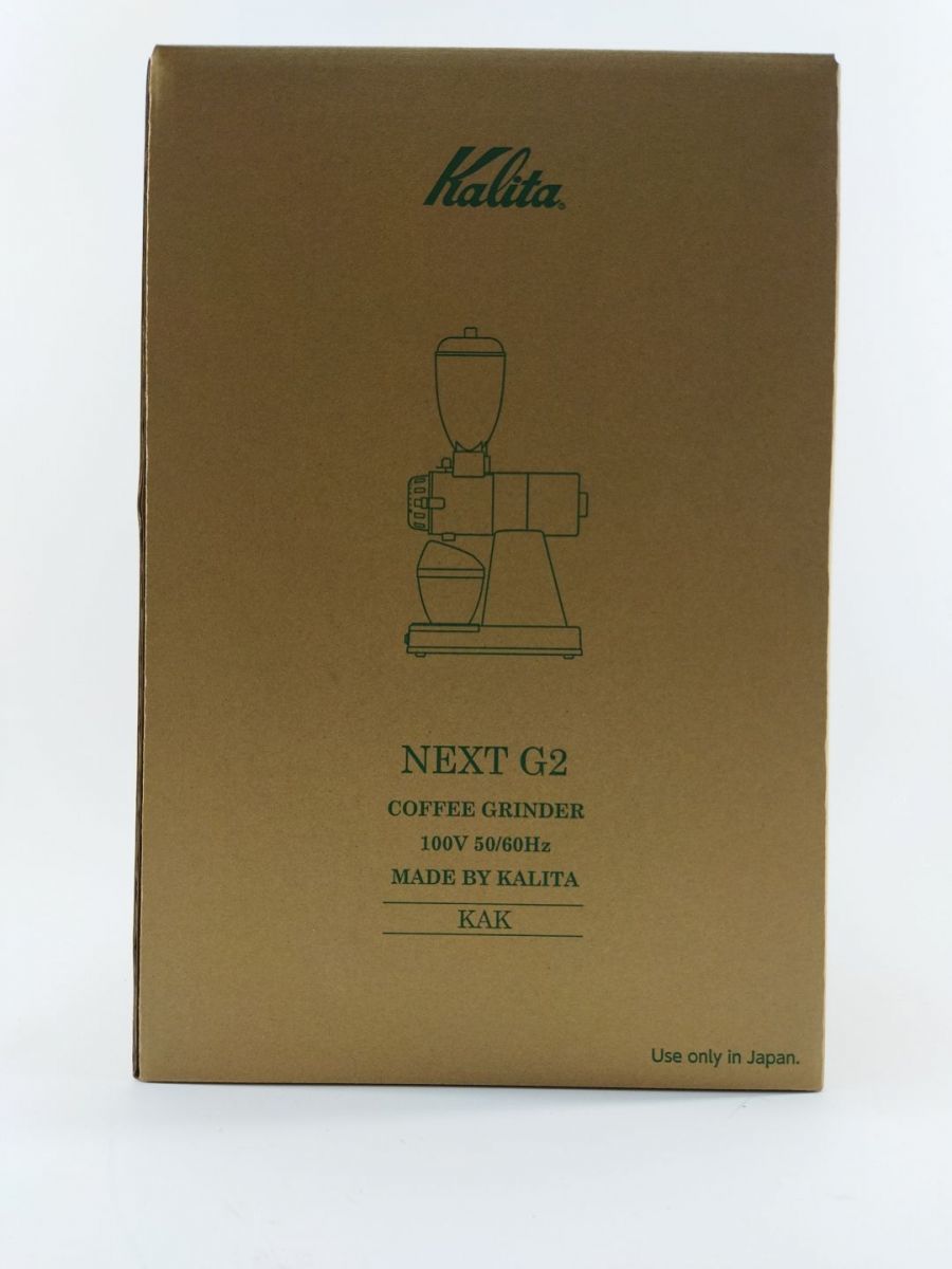 未使用品】Kalita KCG-17 NEXT G2 コーヒーグラインダー カーキ