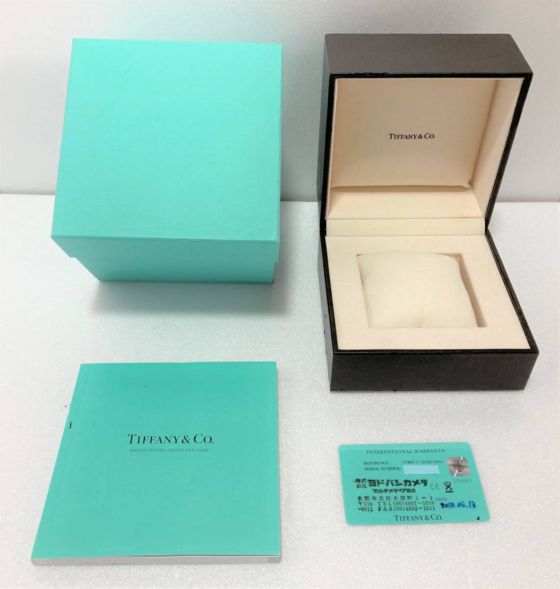 Yahoo!オークション - TIFFANY & Co. ティファニー 純正 時計ケ Yahoo!オークション - TIFFANY & Co. ティファニー 純正 時計ケ