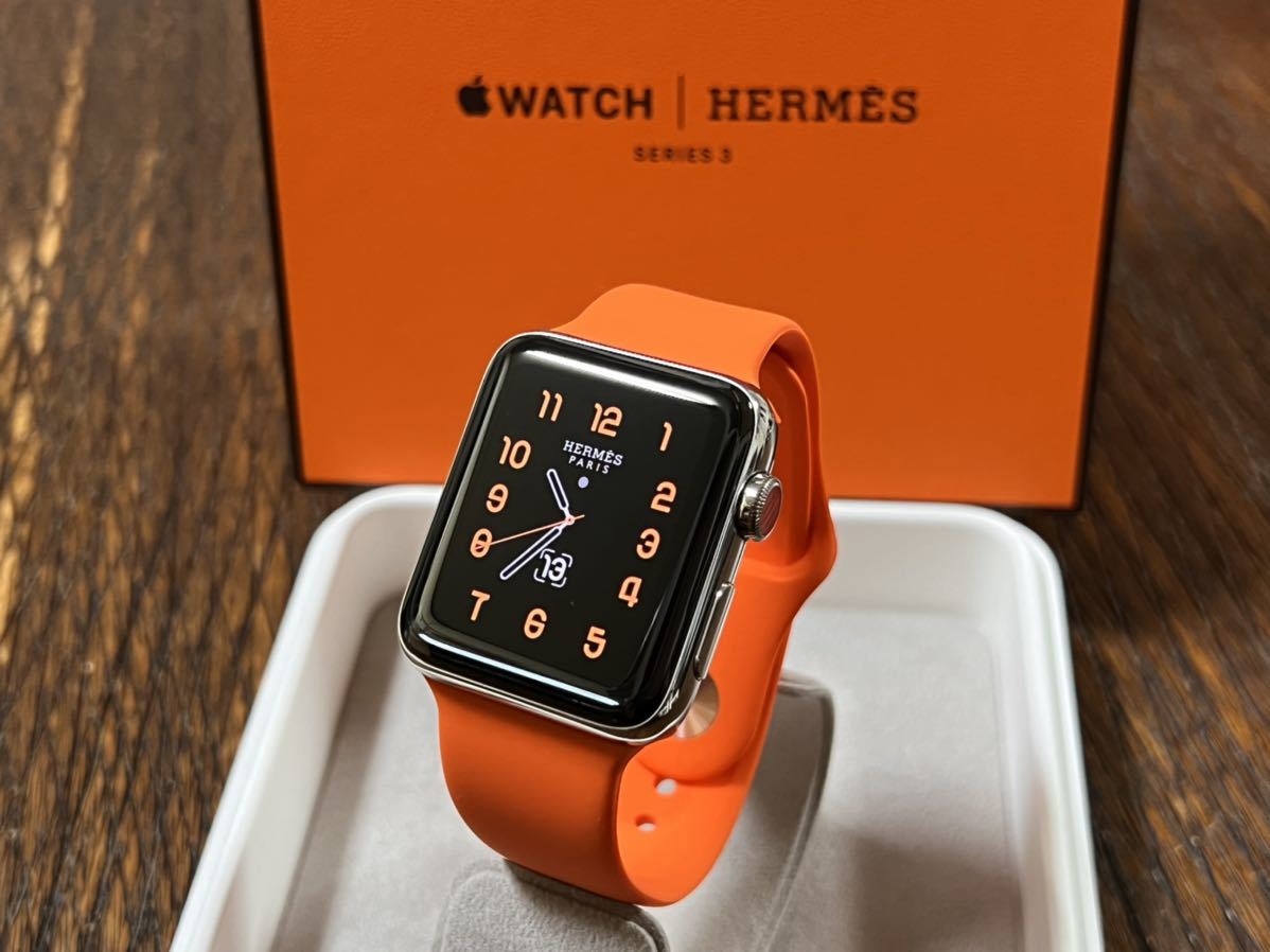 即決 バッテリー95% アップルウォッチ エルメス Apple Watch HERMES 