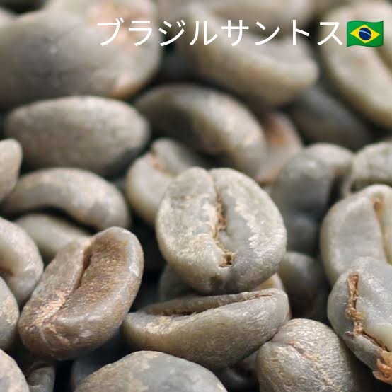 [生豆]コーヒー【ブラジルサントス】【グアテマラ】100gずつ コーヒー豆 生豆 珈琲