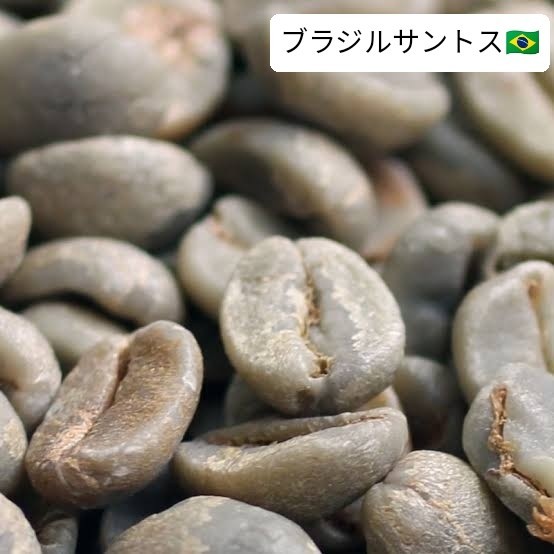 [生豆]コーヒー【グアテマラ】【ブラジルサントス】 生豆 コーヒー豆