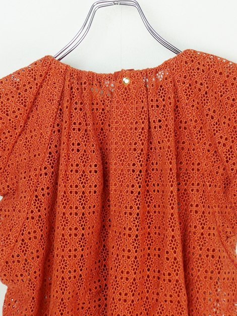 Drawer ドゥロワー 20SS エンブロイダリー レース ブラウス38 Drawer ドゥロワー 20SS エンブロイダリー レース ブラウス38