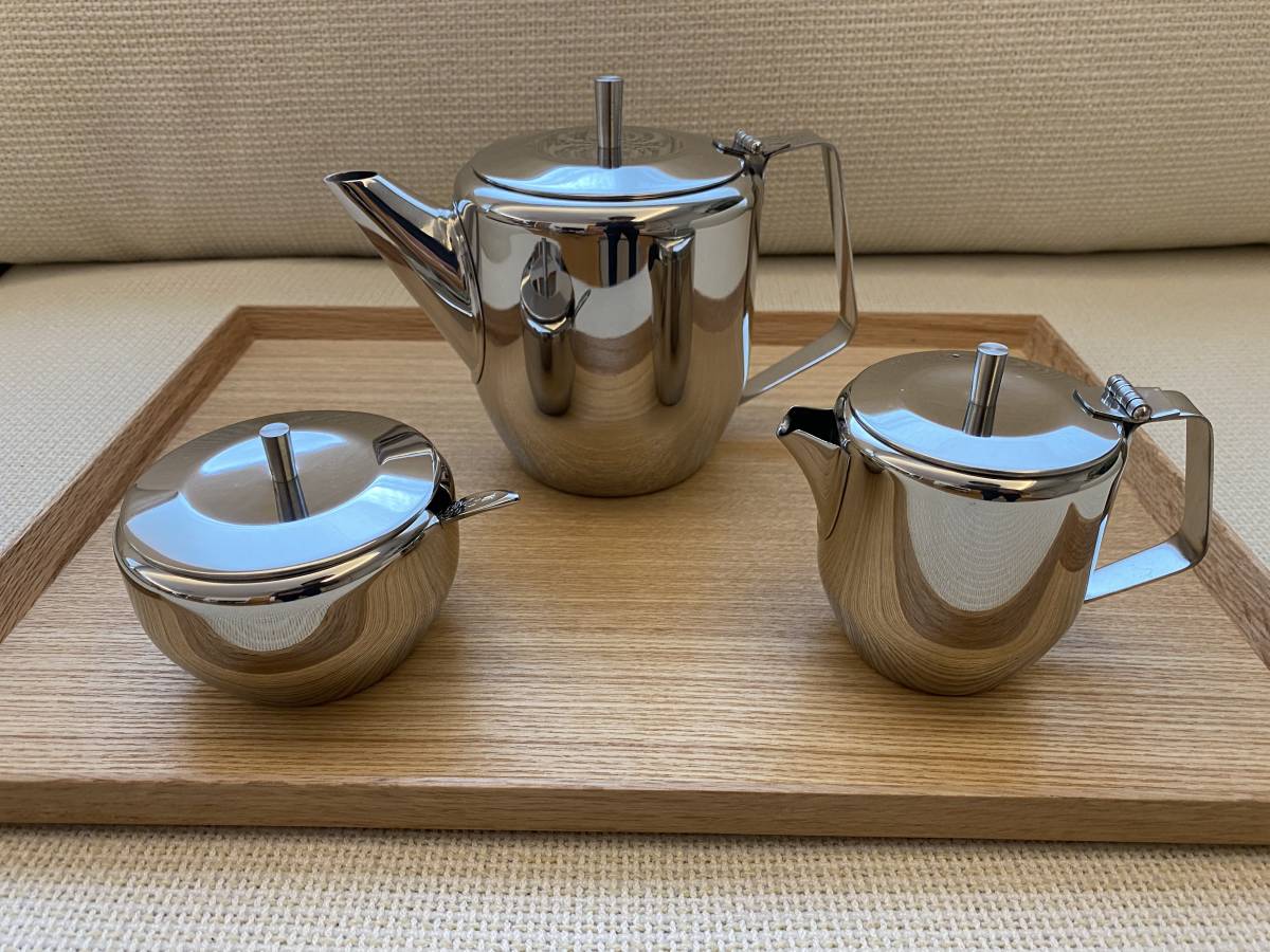 即決 【未使用】LUCKY WOOD ラッキーウッド ティーセット 4pcs 即決 【未使用】LUCKY WOOD ラッキーウッド ティーセット 4pcs