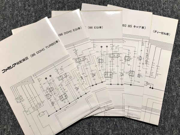 *** Familia BF BFTP/BFSP/BFMP/BF7P/BFMS/BFSR/BFMR service manual electric wiring diagram 87.02***