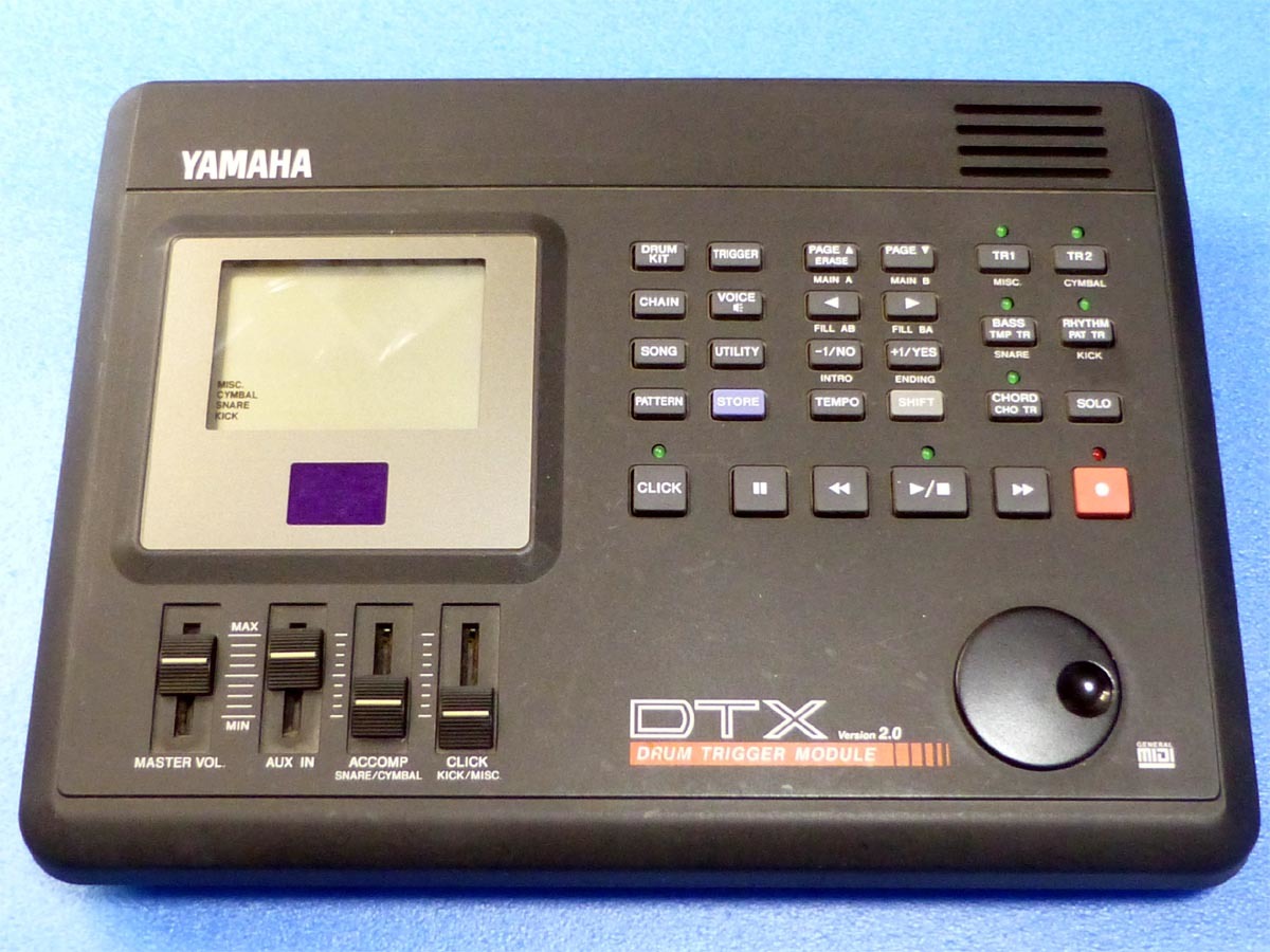 YAMAHA DTX Version2 ドラム音源モジュール 本体のみ ジャンク扱い の