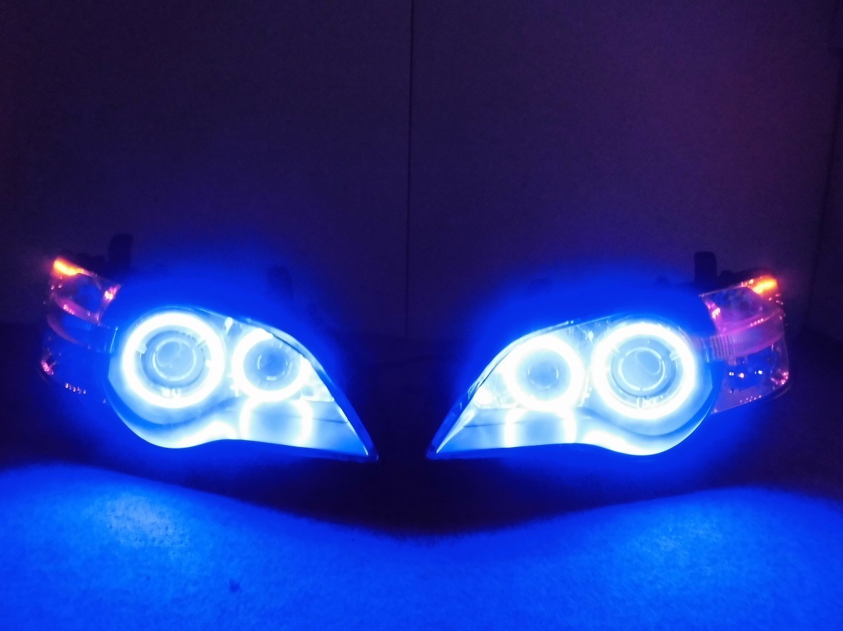おすすめの人気 レガシィBP5 BL5前期 純正 バイキセノン4連プロジェクター最強COB ブルーLEDイカリング ヘッドライト T6595 おすすめの人気 レガシィBP5 BL5前期 純正 バイキセノン4連プロジェクター最強COB ブルーLEDイカリング ヘッドライト T6595