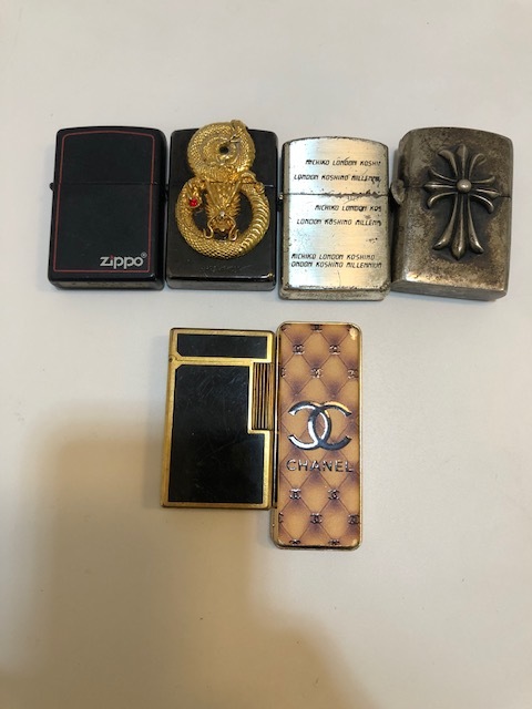 デュポン Dupont 火花確認 シャネル CHANEL USB 充電式 電子ライター
