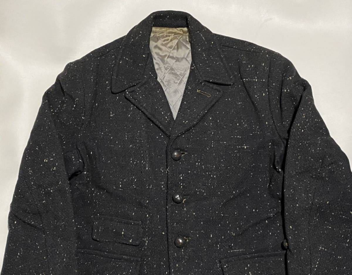 50's ウール カーコート カスリネップ ビンテージ古着 ロカビリー