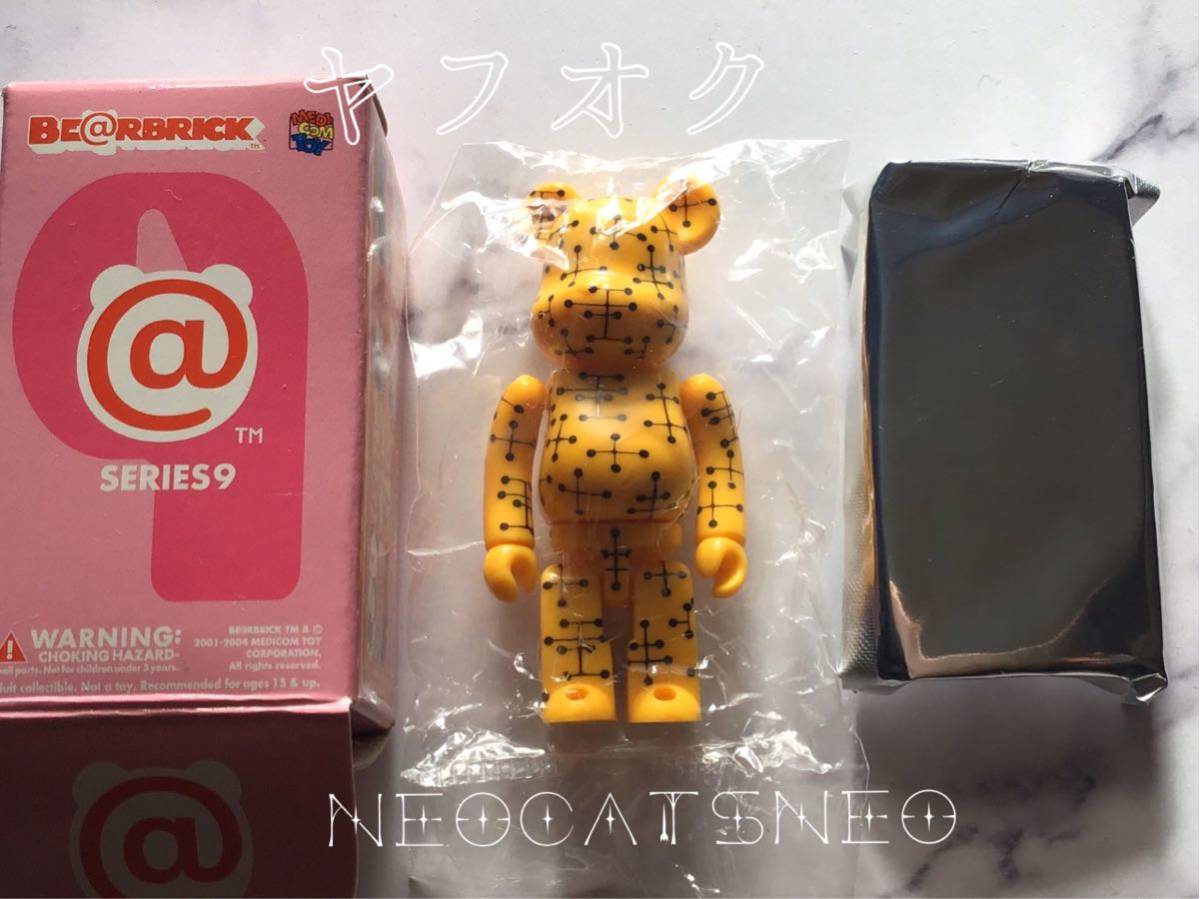 【本体&カード 未開封】Be@rbrick ベアブリック100% シリーズ9 PATTERN パターン★EAMES★イームズ medicom toy メディコム・トイ_画像1