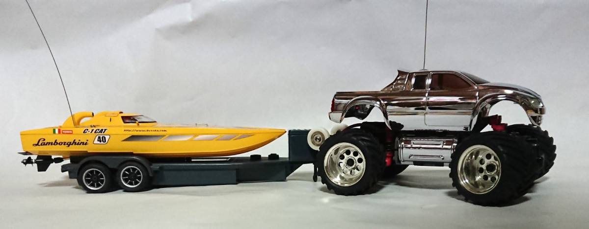 ◆◆京商 ミニッツ ランボルギーニ カタマラン ボート おまけ付き モンスター MAD FORCE ◆◆KYOSHO SCALE MARINE COLLECTION LAMBORGHINI