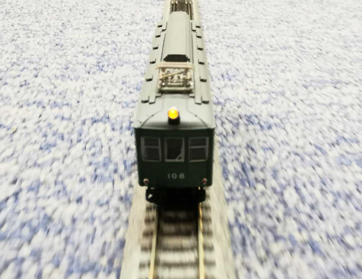 モデモ MODEMO NT56 箱根登山鉄道モハ2形緑塗装 【本体綺麗・動作確認済み・ライト点灯】 2